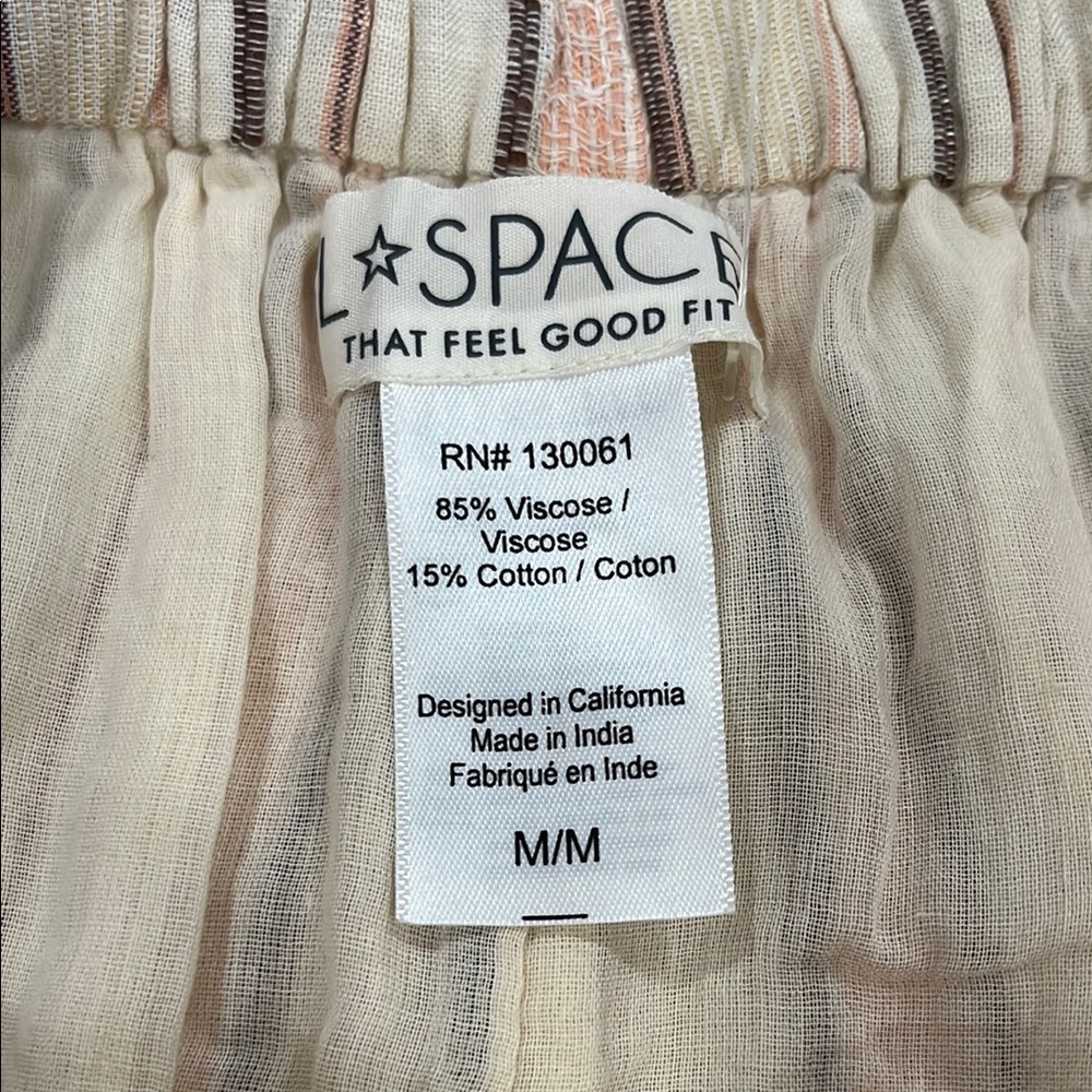 NWT L*Space Striped Shorts - Picture 5 of 7